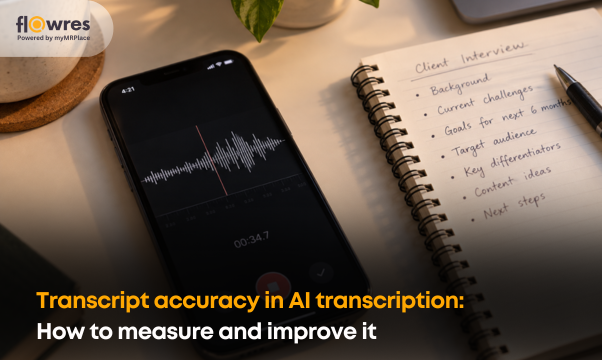 Transcript accuracy in AI transcription: how to measure and improve it