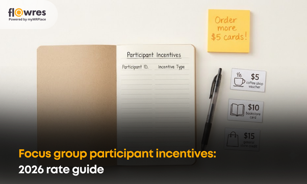 Focus group participant incentives: 2026 rate guide