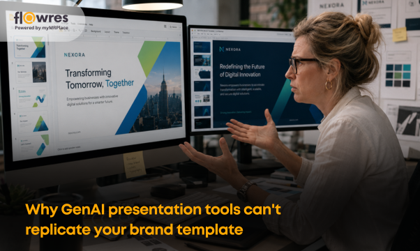 Why GenAI presentation tools can't  replicate your brand template