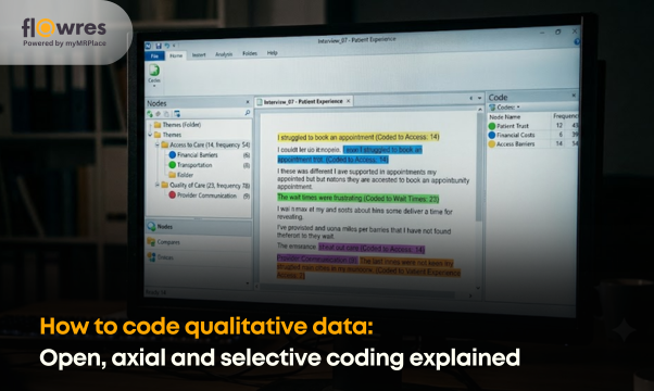 How to code qualitative data: open, axial and selective coding explained