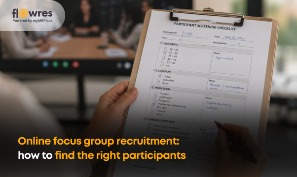 Online focus group recruitment:  how to find the right participants