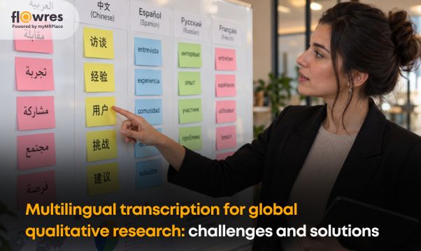 Multilingual transcription for global qualitative research