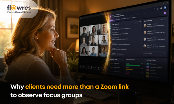 Why clients need more than a Zoom link  to observe focus groups